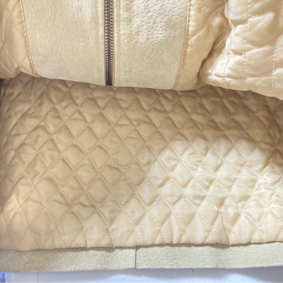 Junction West Leather Jacket Men's Beige Size M - Picture 14 of 16